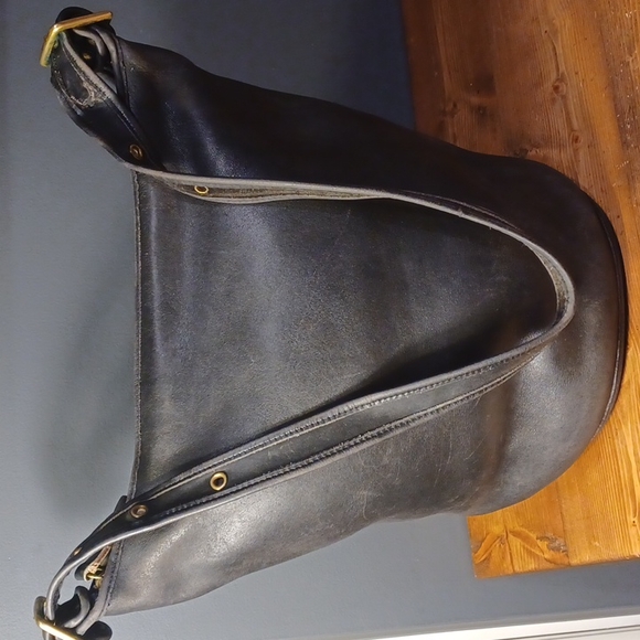 Vintage  Coach leather  bag - Picture 5 of 16